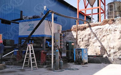 湖南衡阳陶瓷行业岩板用高岭土磁选机使用案例 湖南衡阳陶瓷行业岩板用高岭土磁选机使用案例